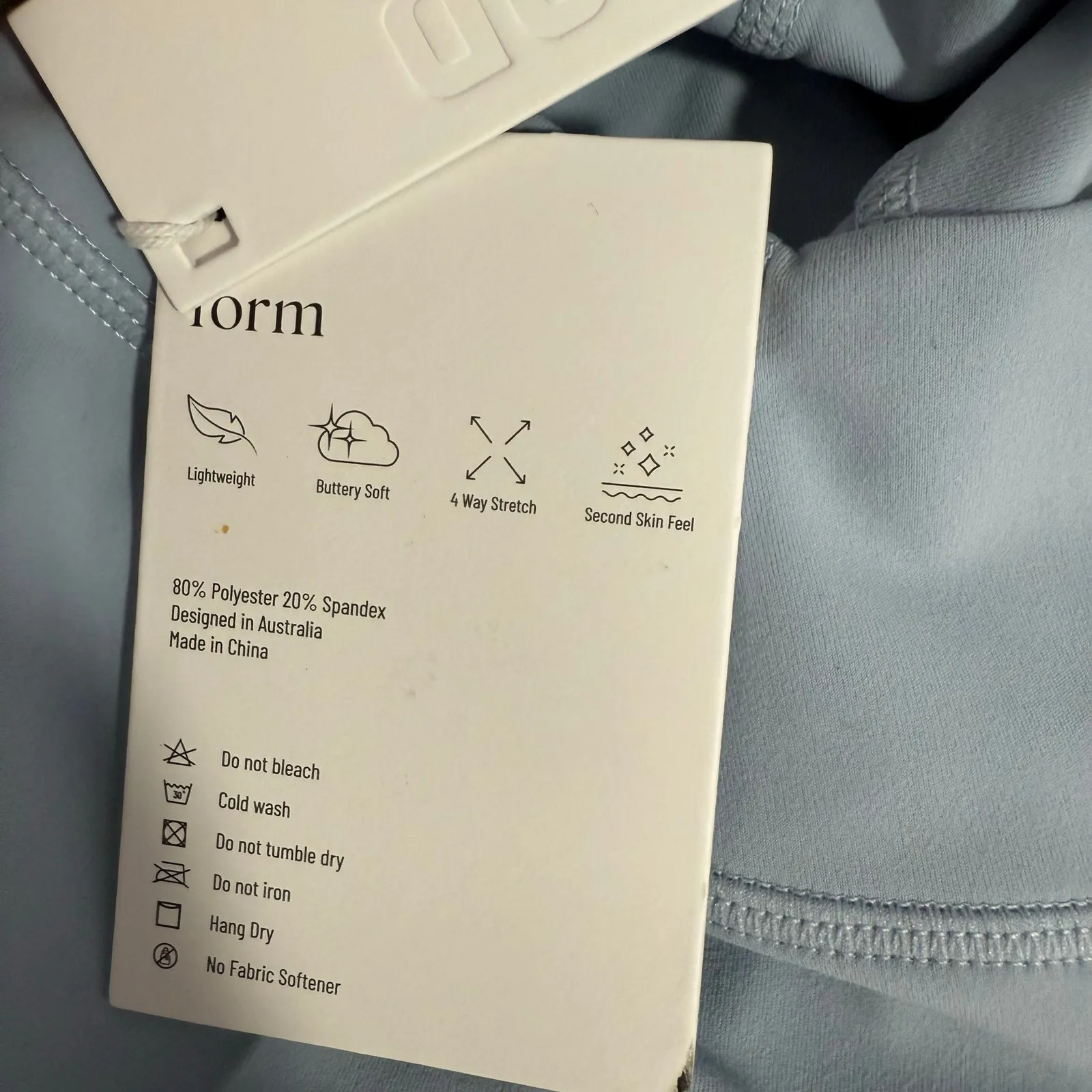 CSB Form V Waist 5" Short, Baby Blue, XS Blue - Image 5