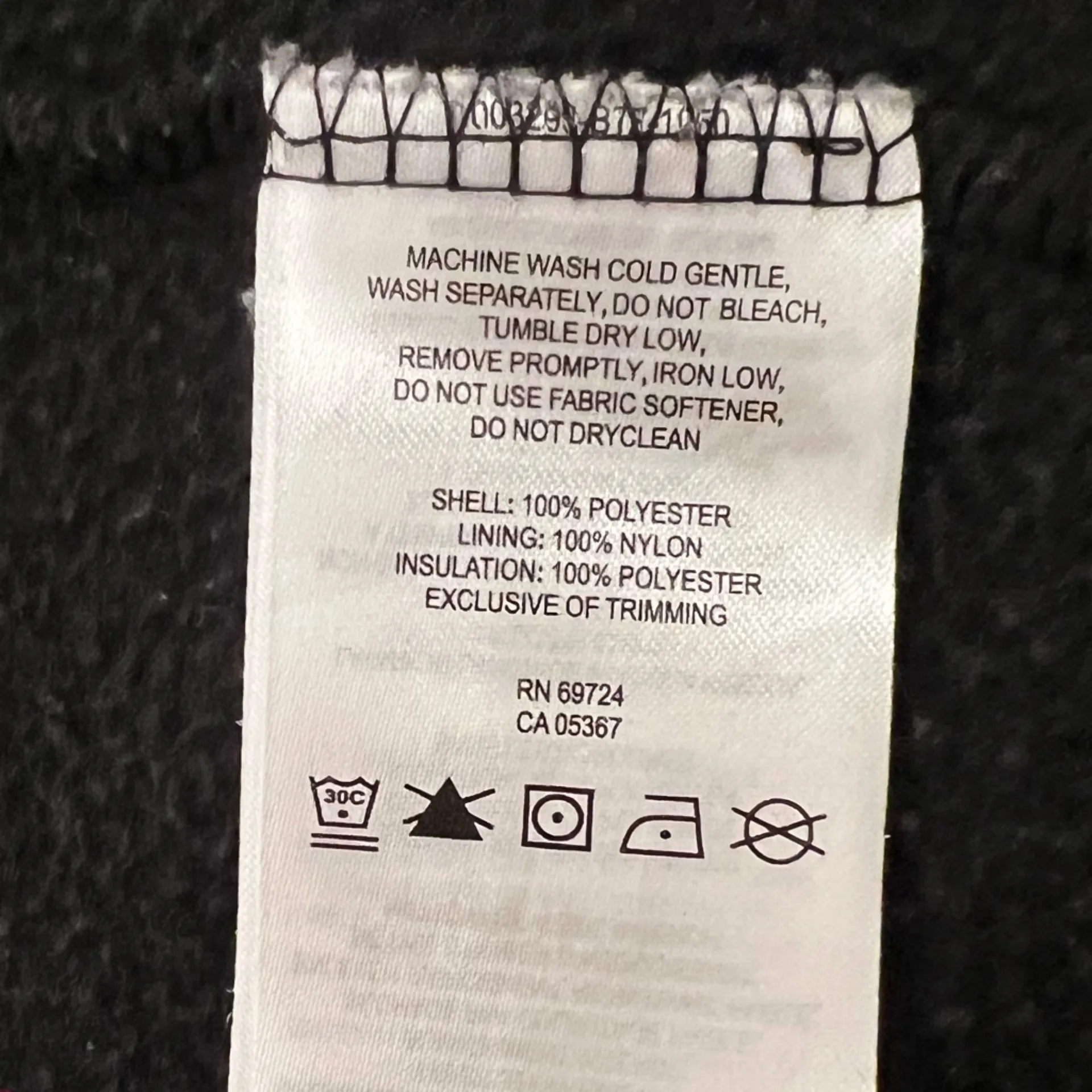 COLUMBIA Pink Full Zip Quilted Vest  Fleece Collar Side Pockets Size Large - Image 6