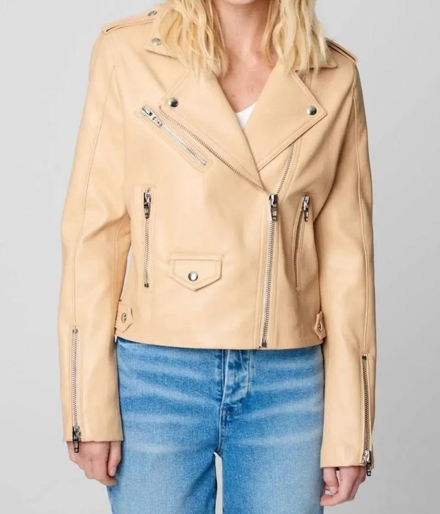 NWT Blank NYC Moto Semi-Fit Jacket In Head To Toe Small - Image 2