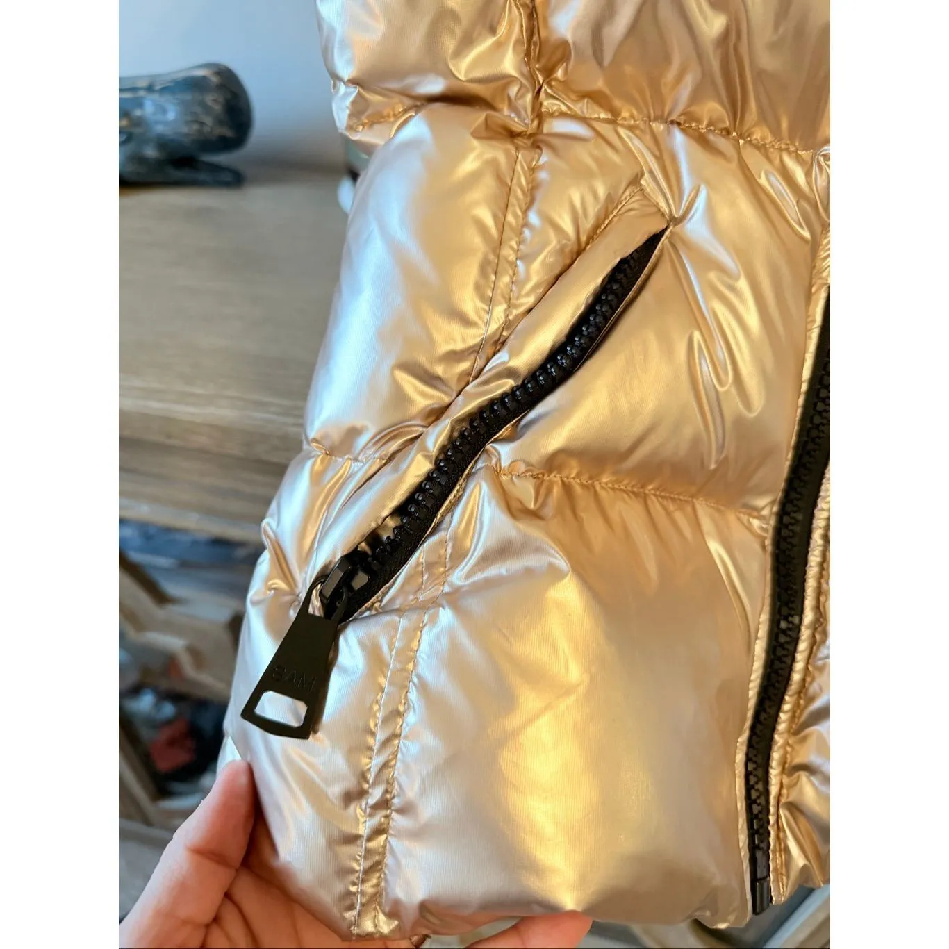 SAM. Freedom Vest in White Gold Size Small - Image 4