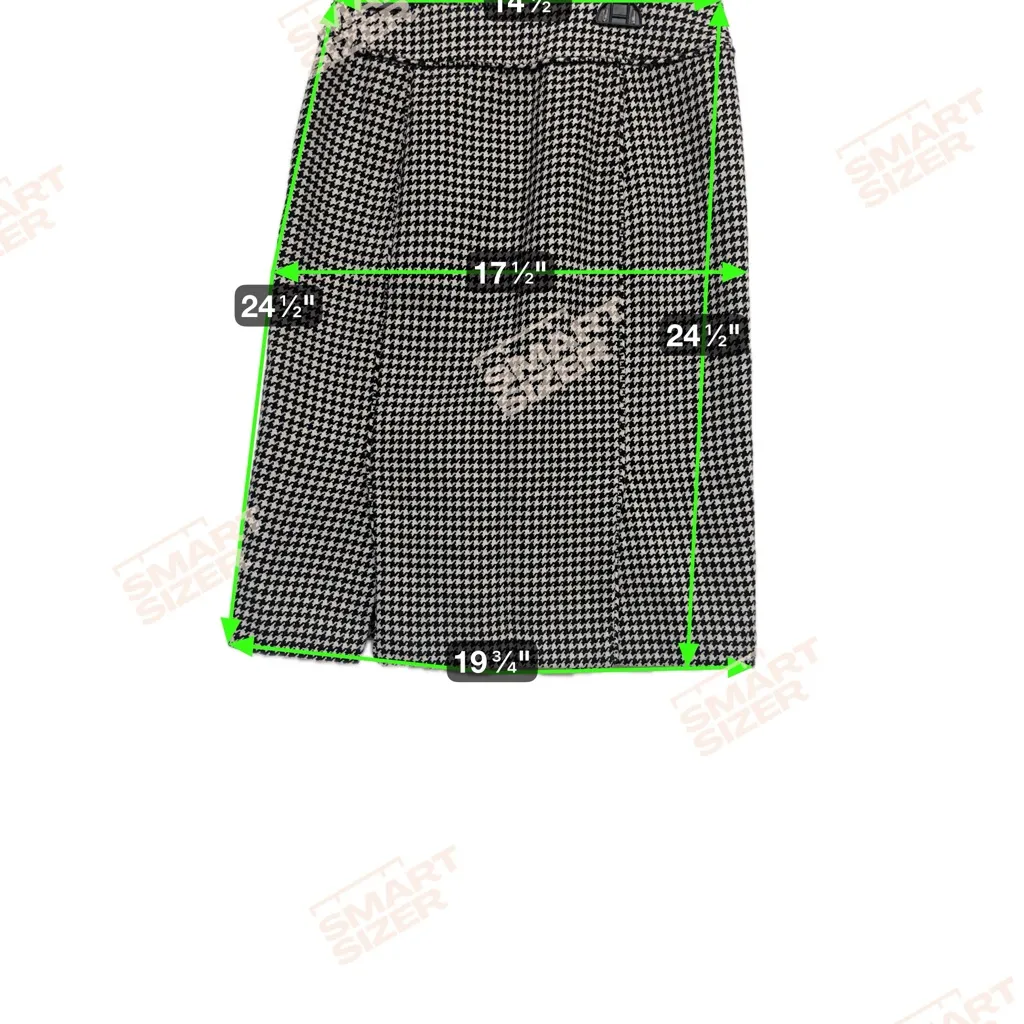 Banana Republic Houndstooth Skirt Size 0 - Image 4