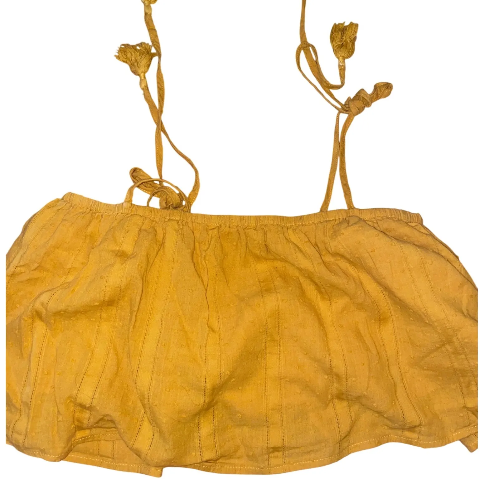 Mink Pink Mustard Shady Wrap Swim Cover-up Pants, US Medium‎ - Image 3