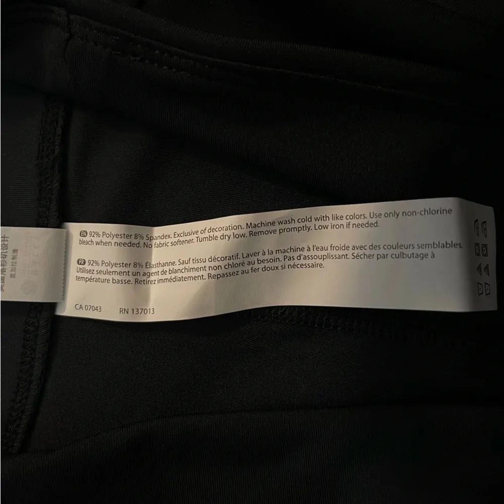 New! Bally Total Fitness Women's High Rise Pocket Shorts XL Black - Image 8