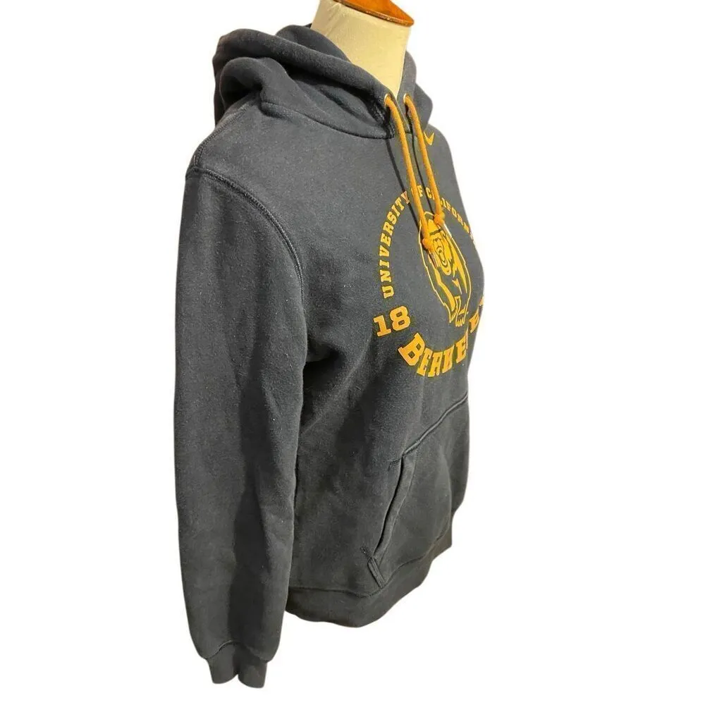 University of California Berkeley Women’s Nike Navy Blue & Gold Pullover Hoodie - Image 5
