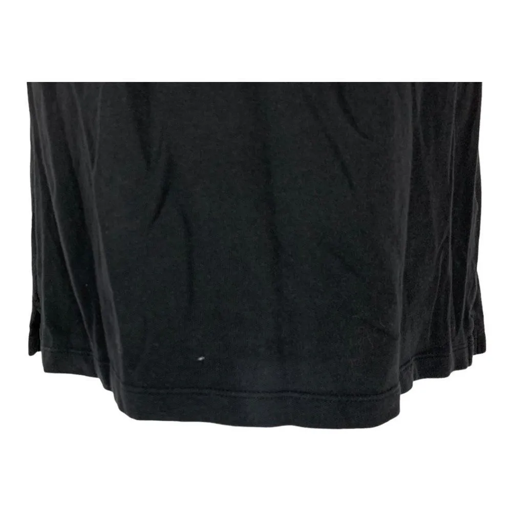 Aeropostale Women's Black Short Sleeved Polo Shirt SIze Large - Image 2