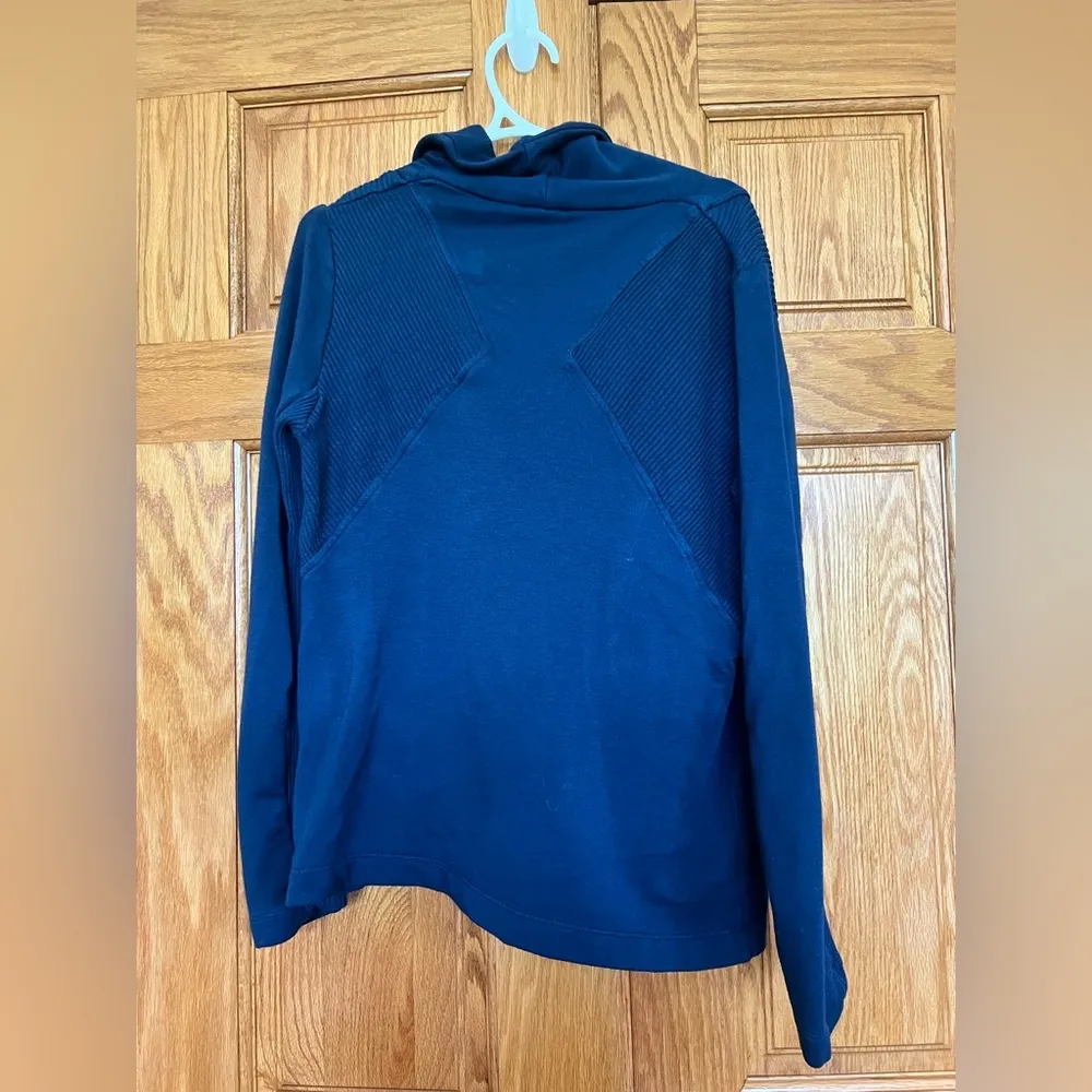 H by Bordeaux - Navy Blue Women's Sweater - Image 3