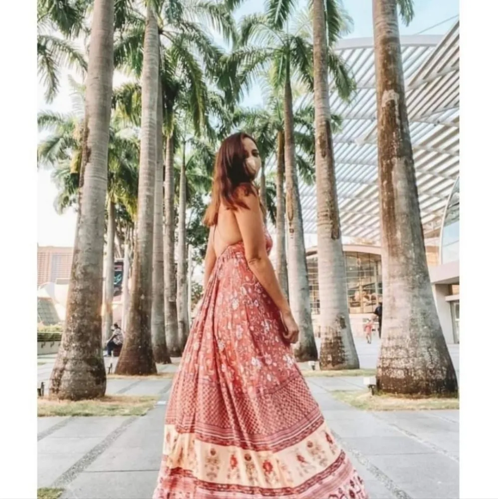 Free people Spell & The Gypsy Portobello Strappy Maxi Dress in Size MEDIUM - Image 5