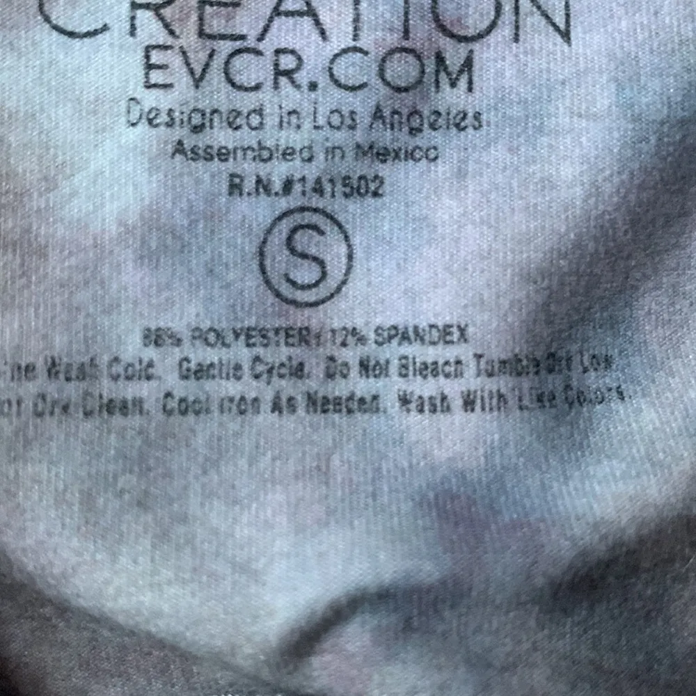 EVOLUTION AND CREATION‎  Womens Tie Dye Biker Shorts Size Small - Image 6