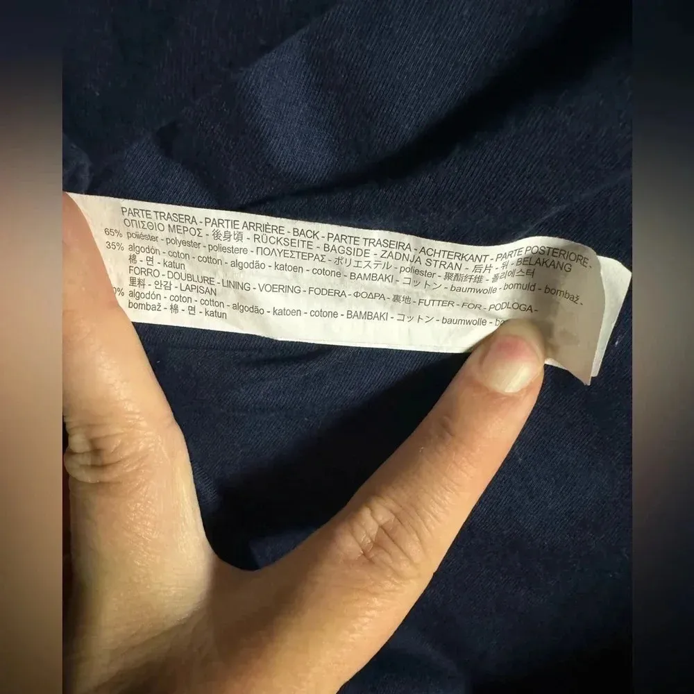 Zara women’s Crochet Windowpane Lace‎ Over Top blue green yellow plaid large fem - Image 6