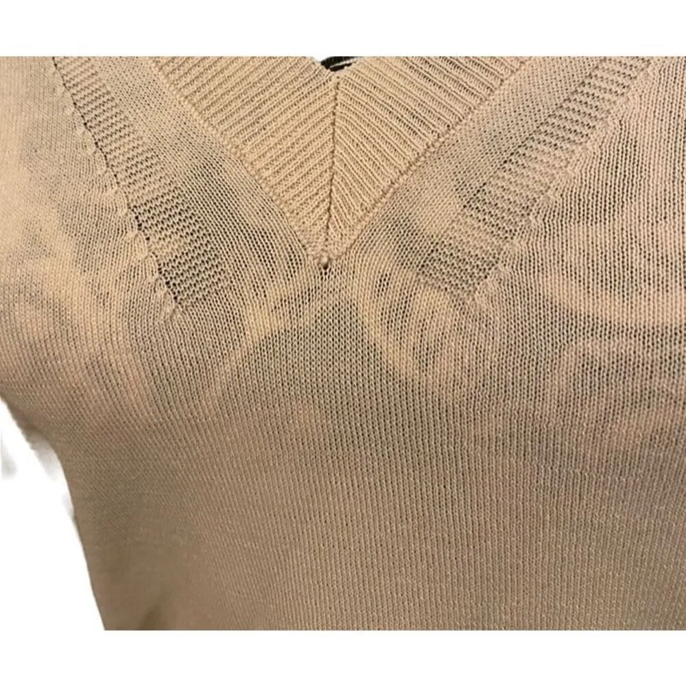 Nwt Ellen Tracy Layered Blouse Designer Business Casual Career Workwear - Image 5