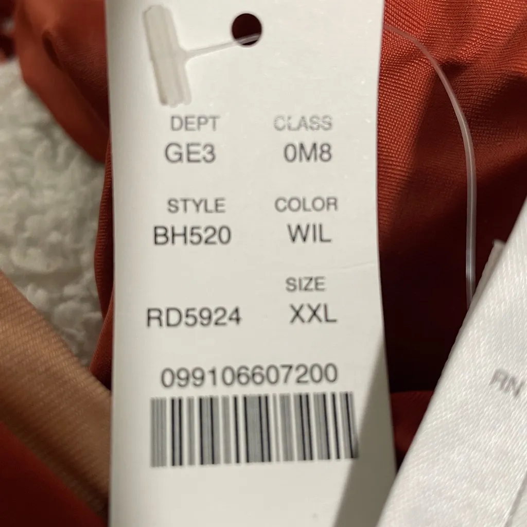 J Crew Bikini Bottom Swimsuit Side Ties with Beads Lined Rust Brown XXL(18) NWT - Image 4