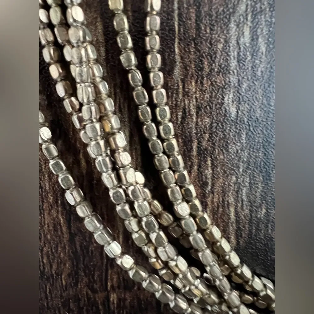 CURIA | long women’s beaded Blue - Image 6