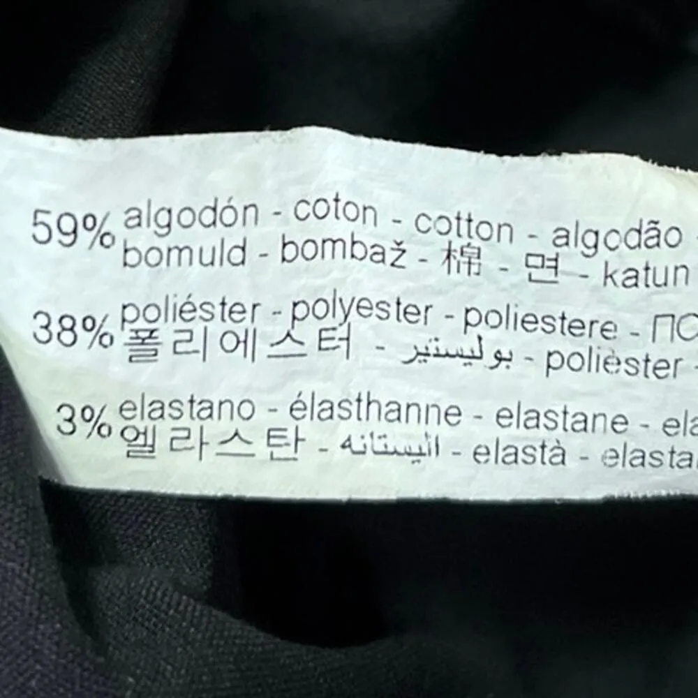 Zara Women's Black Ruffle High Waist Mini Zipper Pencil Wrap Skirt Skort Size XS - Image 5