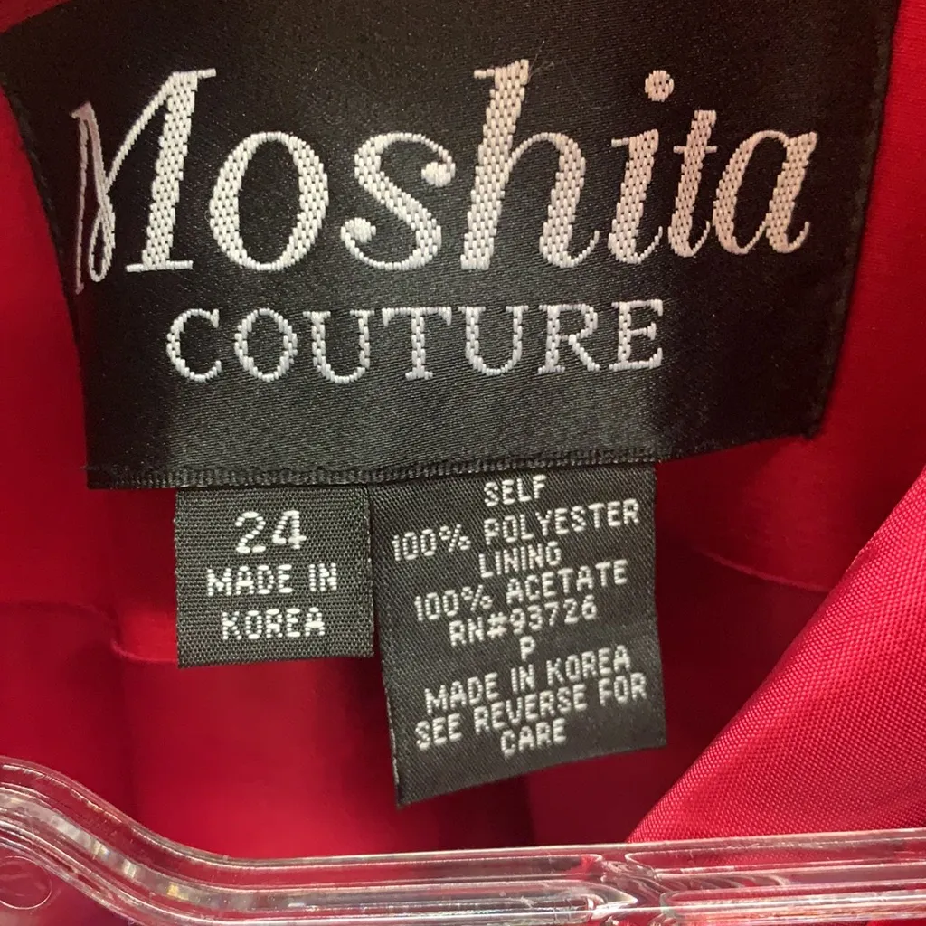 Size 24 three piece suit Red - Image 5