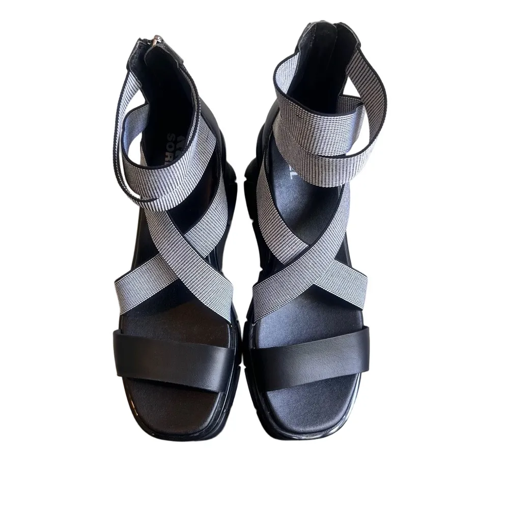 Sorel Joanie III Sport Strap Women's Wedge Sandal Size 9 #B1343 - Image 6