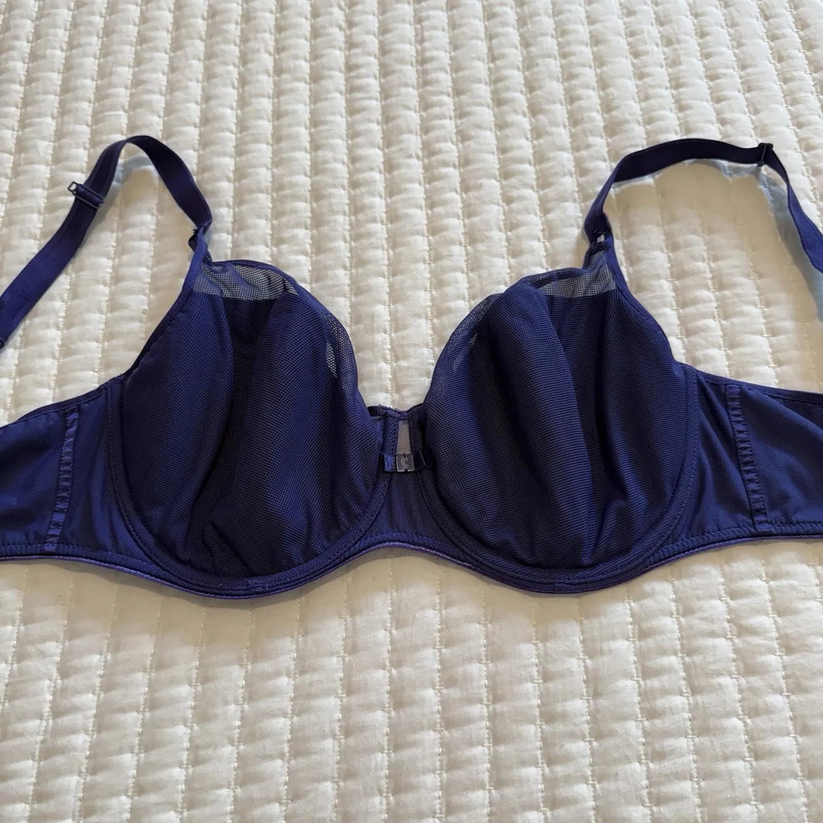 Chantelle 1296 Aeria Lightly Lined Spacer Convertible Bra Purple 34DDDD 34F - Image 9
