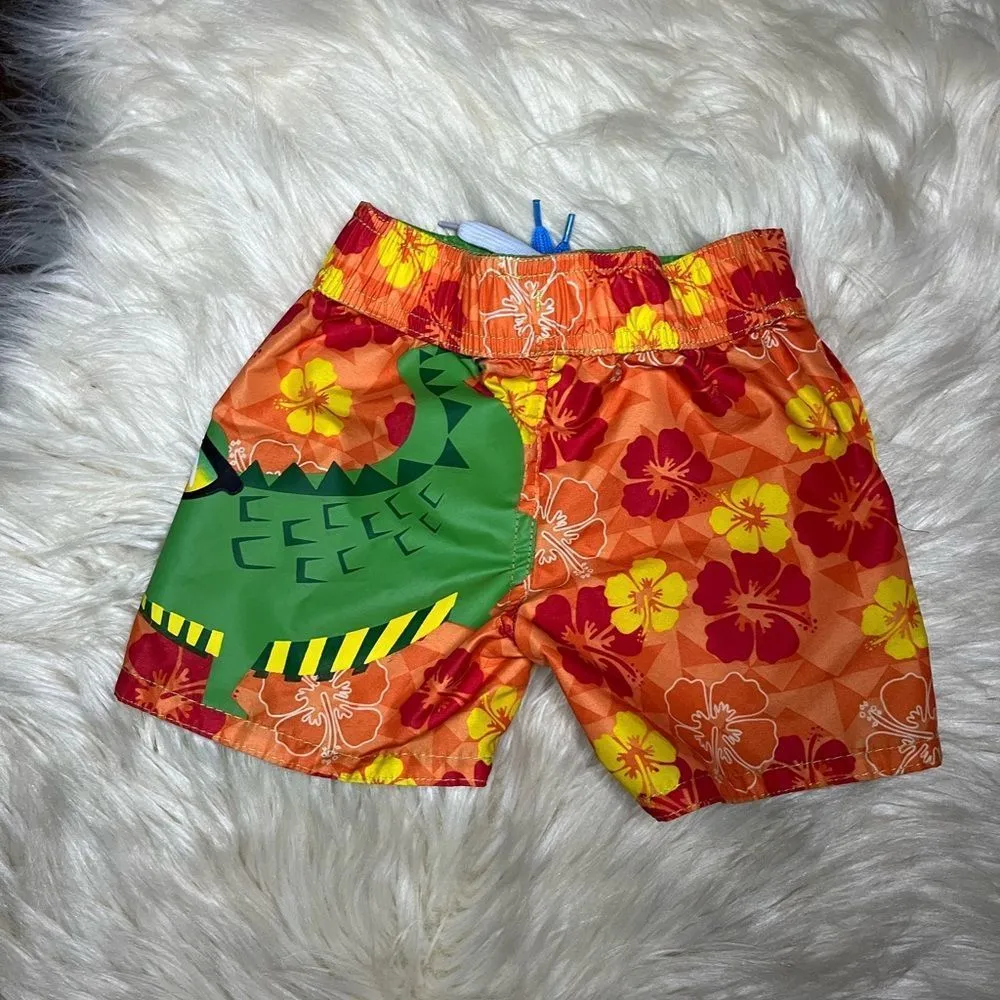 Candlestick cool alligator lined swimtrunks sz 24M - Image 3