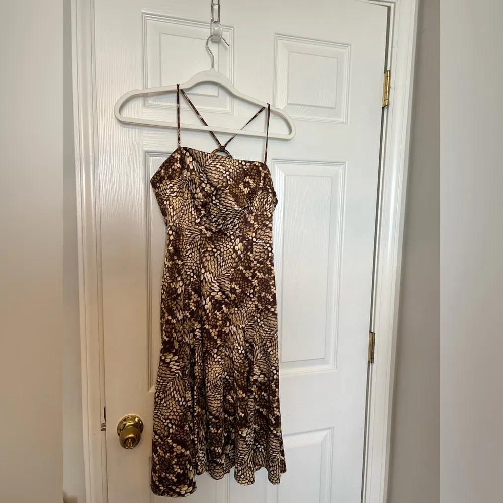 Just Cavalli snake skin mini dress - Image 4