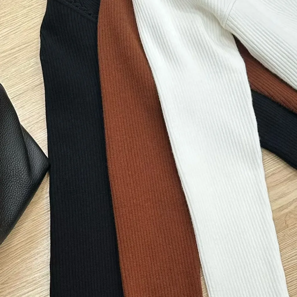 Sezane Maha Jumper Chestnut in white M - Image 5