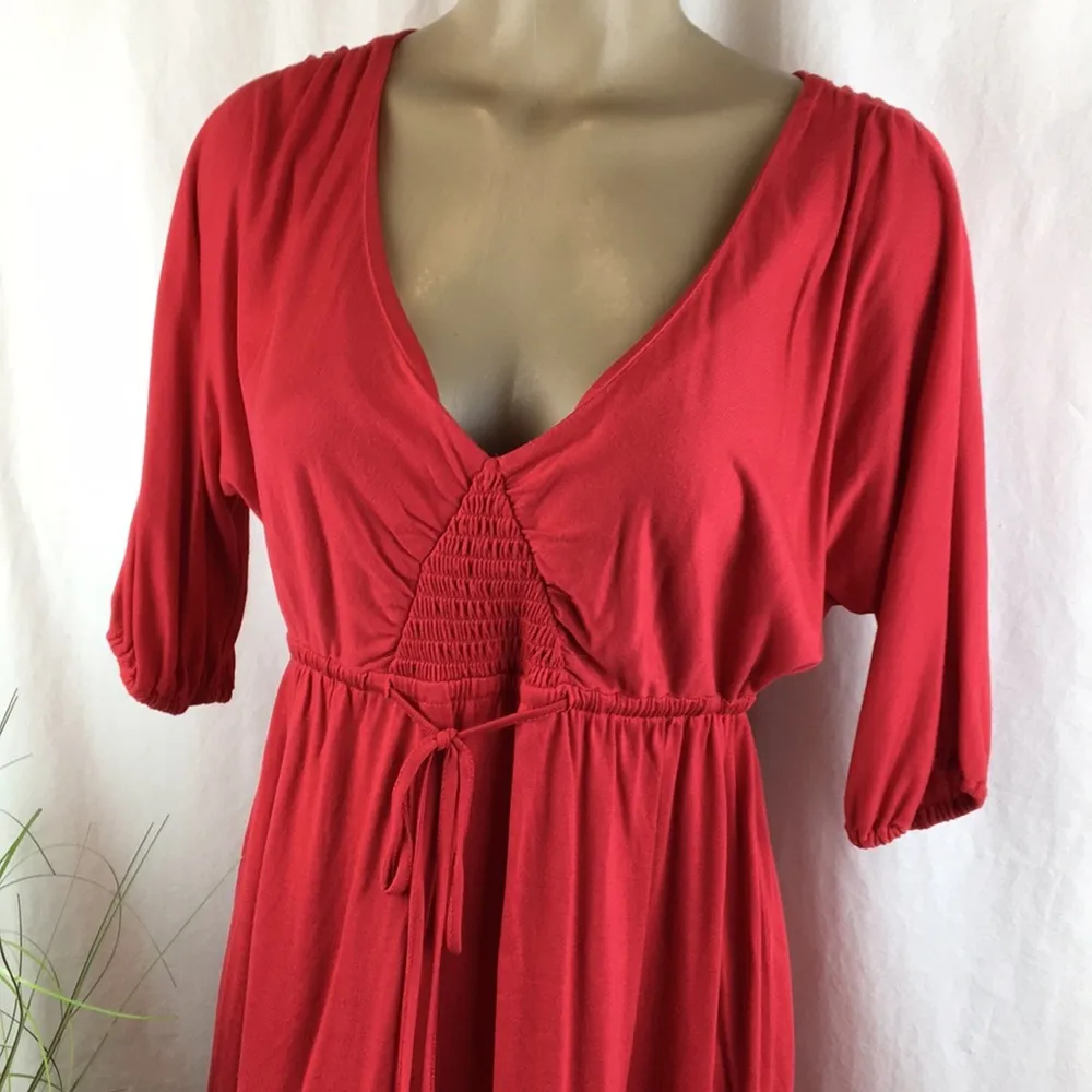 Juicy Couture Red Modal Mini Dress M NEW - Image 2