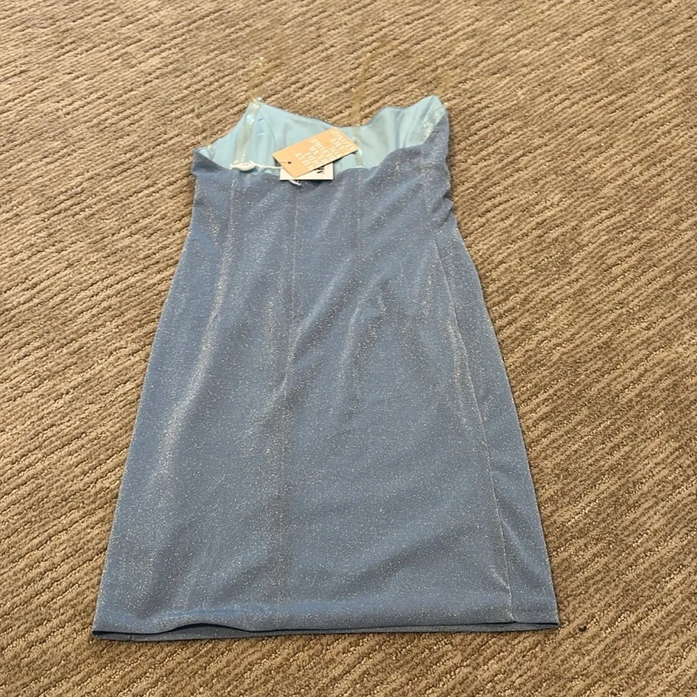 Tiger Mist Bernie Dress in blue - Image 3