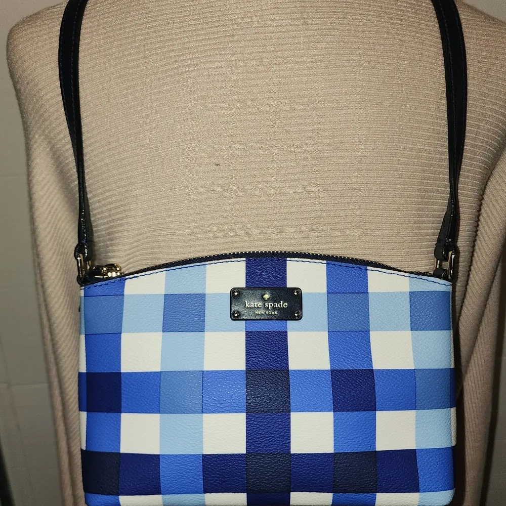 Kate Spade NWOT Gingham CrossBody - Image 7