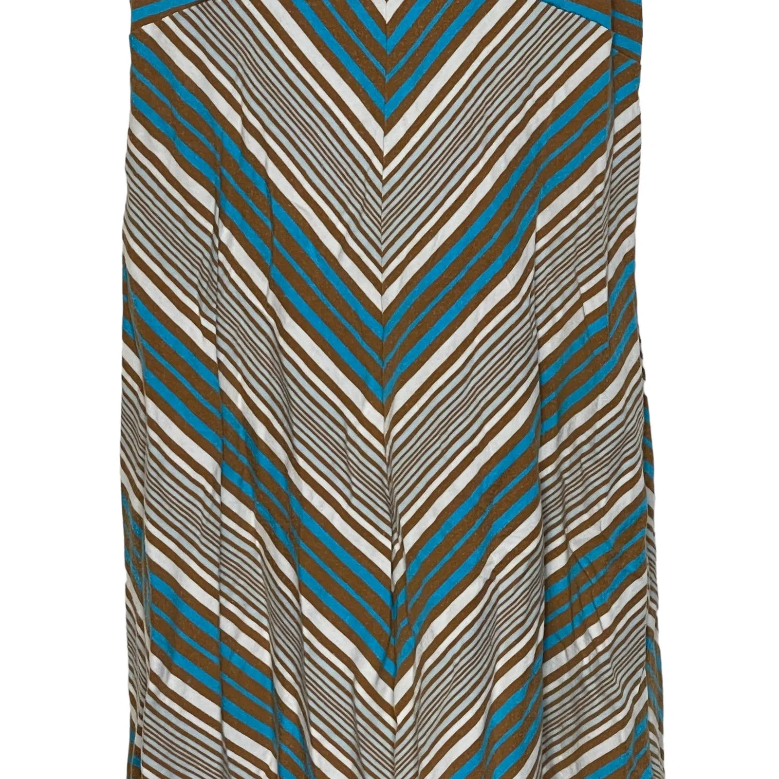 Patagonia‎ Women's Spright Dress Small Chevron Racerback Tencel Organic Cotton - Image 3