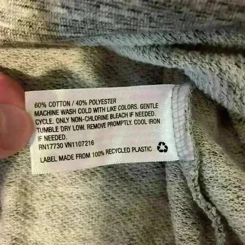 Mossimo gray heathered cropped hoodie size xl‎ - Image 3