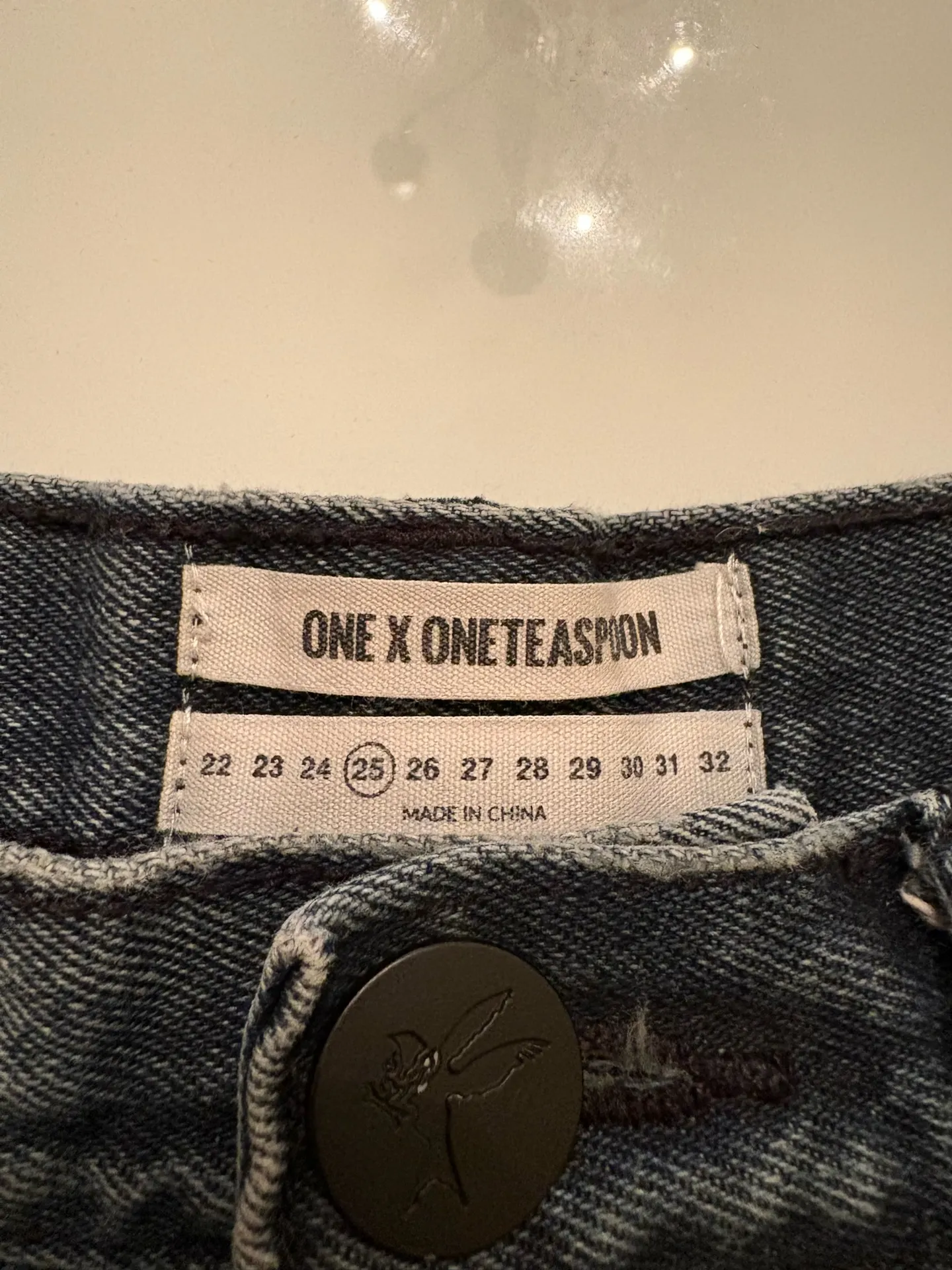 One Teaspoon Bonitas Denim Shorts - Image 3