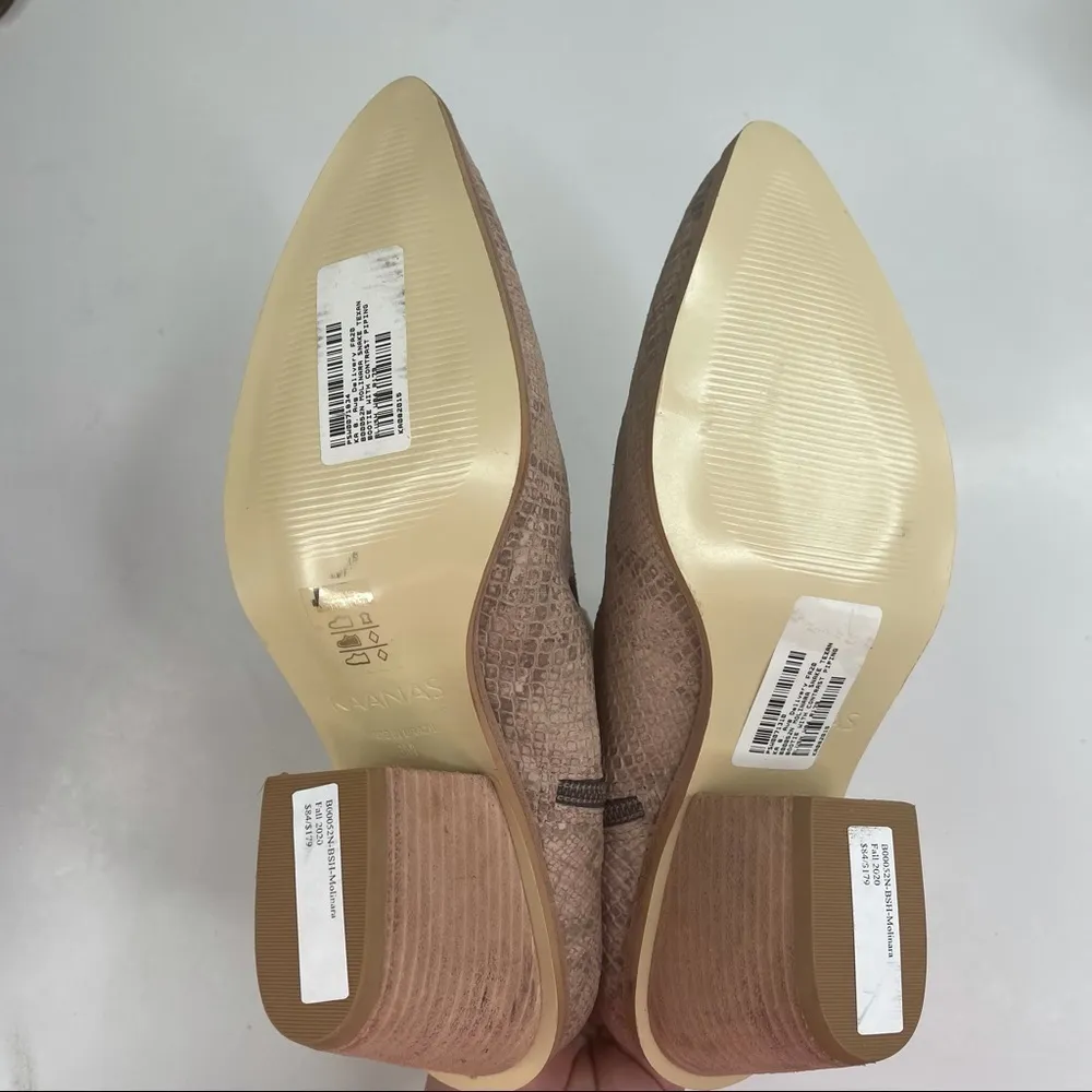 Kaanas Women’s Molinara Snake Texan Bootie Size 6 - Image 7