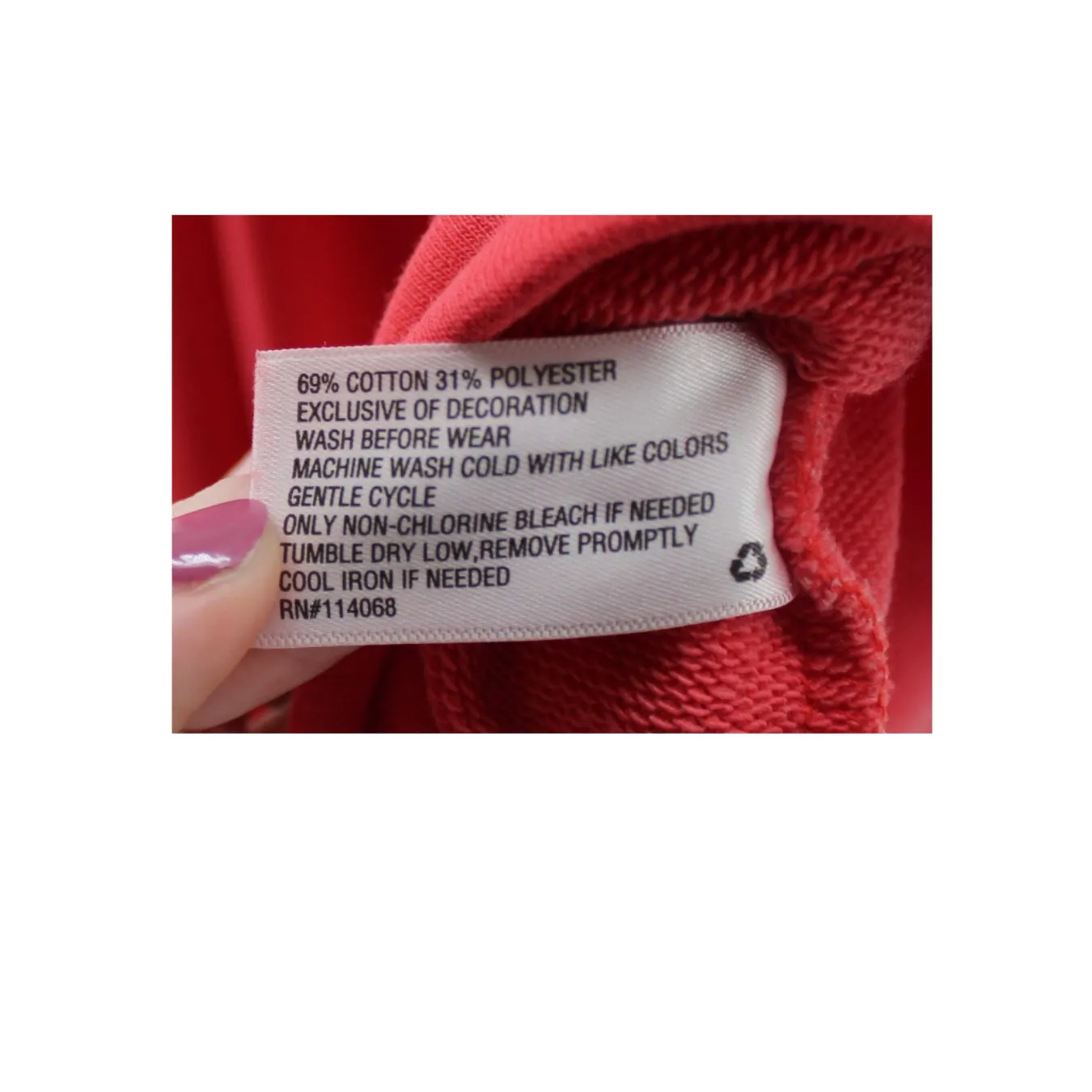 Evereve Samantha Puff Sleeve Sweatshirt | Coral | XL - Image 5