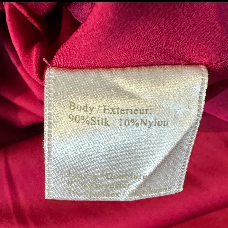 Marchesa Notte Jeweled‎ Collar Gown Silk Blend Runway 2016 Glam Designer Pink 2 - Image 12