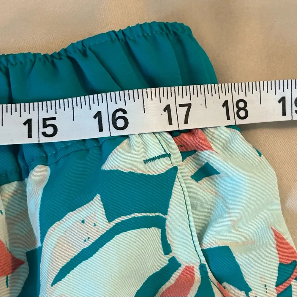 The North Face Womens Lg Class V Shorts Jaiden Green Pink Floral Print Flash Dry - Image 12