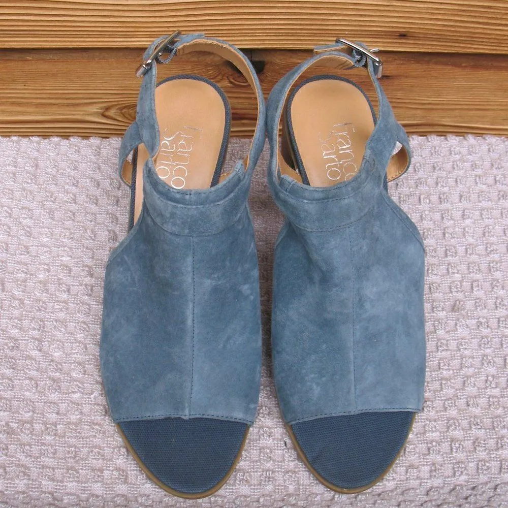 NWOB Franco Sarto Harlet Suede Block Heel Sandal - Image 5