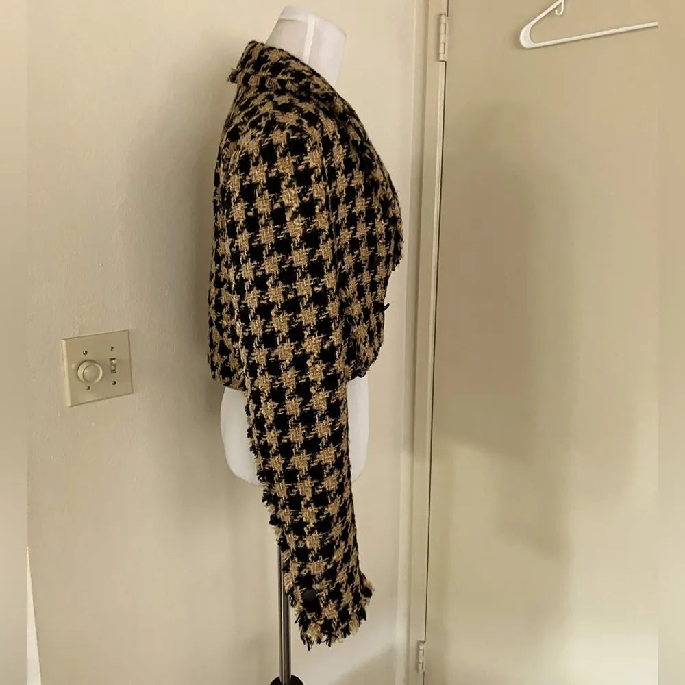 Zara | NWT HOUNDSTOOTHS TEXTURED BLAZER BLOGGERS’S FAV M - Image 14