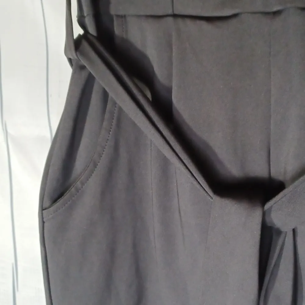 Strapless bodycon romper with pockets Black Size M - Image 4