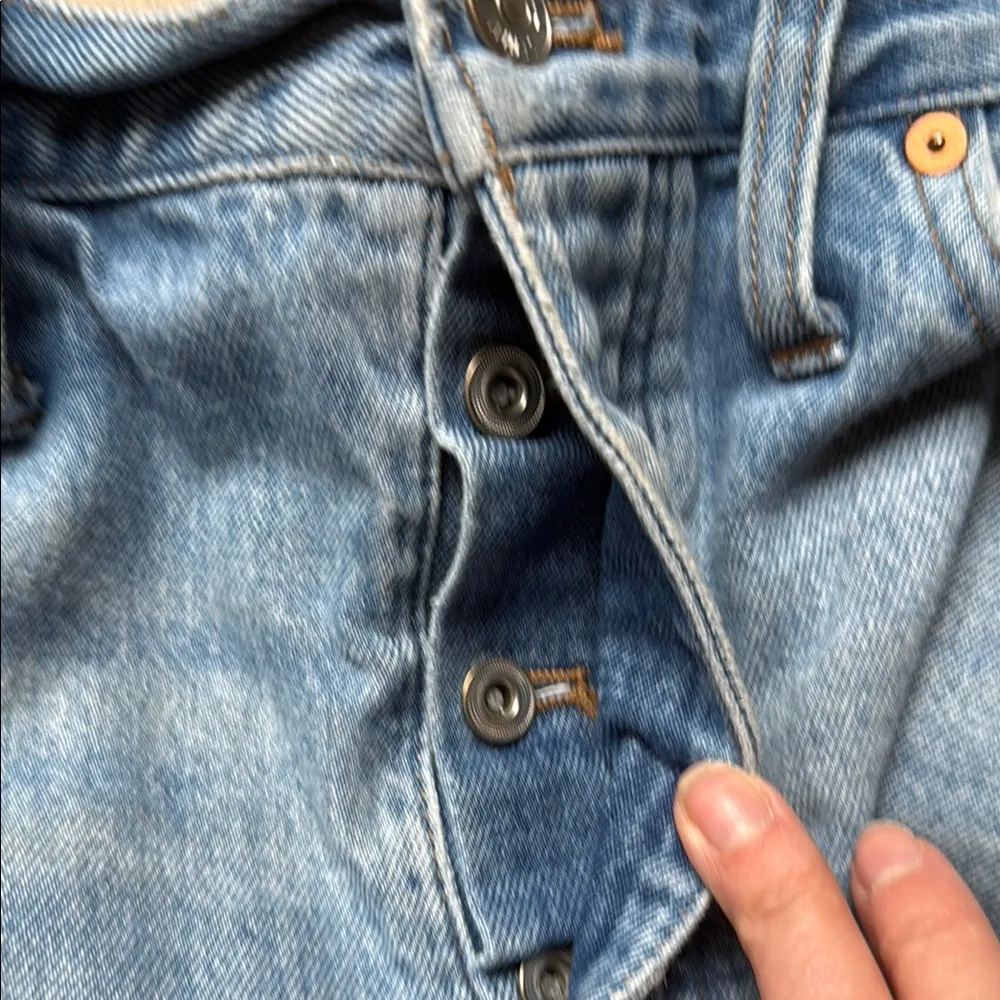 Madewell Relaxed Denim Distressed Jean Shorts - Image 8