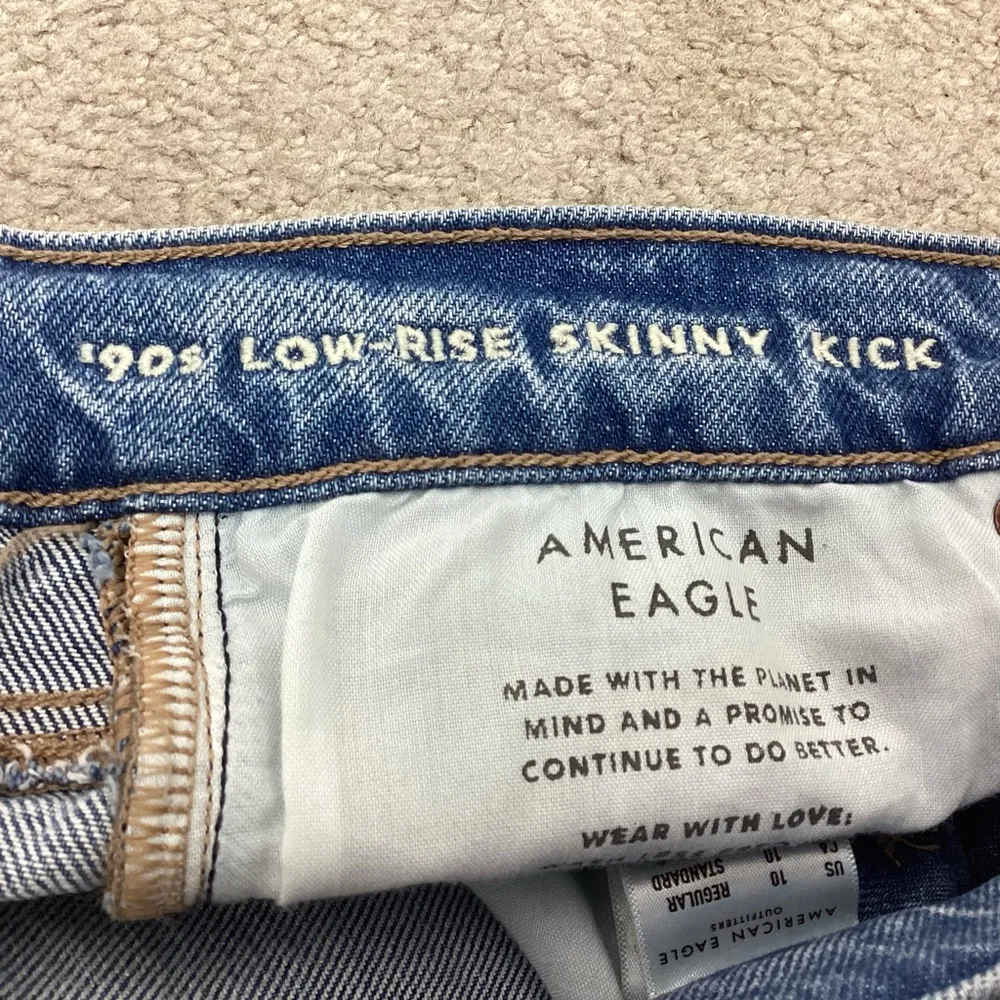 90's Low Rise Skinny Kick Size 10 Regular NWT - Image 11