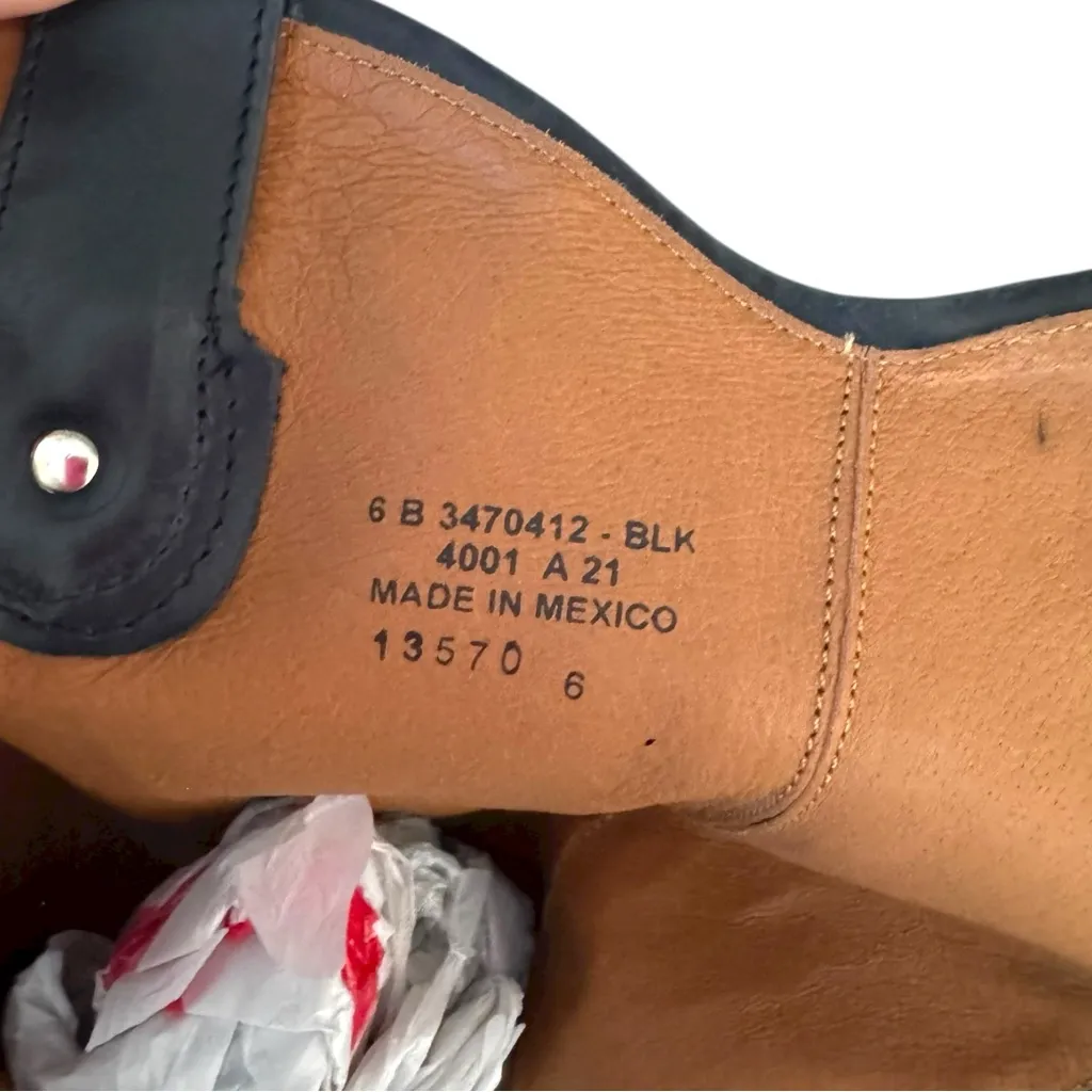 FRYE Melissa Button Inside Zip 6 Leather‎ Riding Boot #3470412 - Image 10