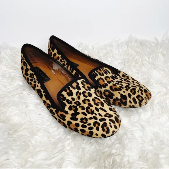 NINE WEST | Leopard Loafers Sz 7.5 - Image 15