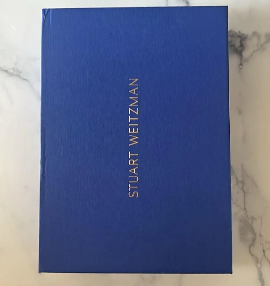 Stuart Weitzman Curveblock High Heel Booties in Black, Size 8 New $650 SOLD OUT! - Image 11