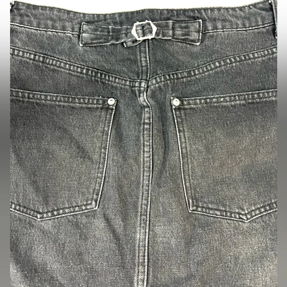 We The Free Faded Black Denim Skirt - Size 30 - Image 9