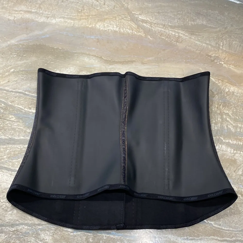 WAIST TRAINER ABDOMEN CONTROL BLACK SIZE LARGE / NEW WITH TAG AND PACKAGING - Image 6