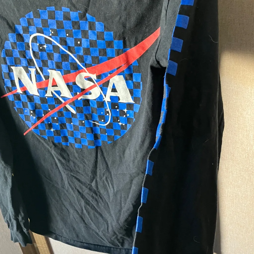 Ripple Junction nasa Black and White Graphic Tee small - Image 5