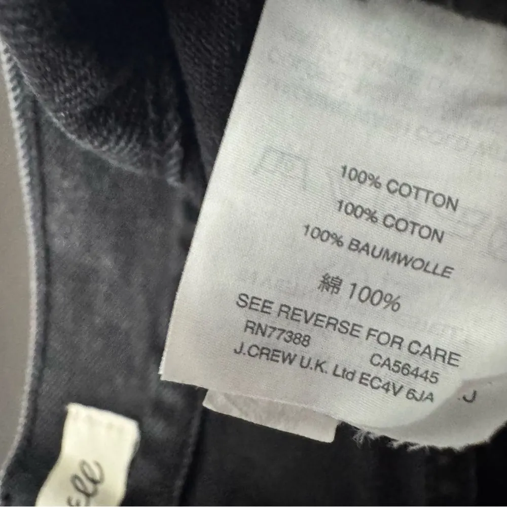 Made black denim shorts size 27 - Image 3