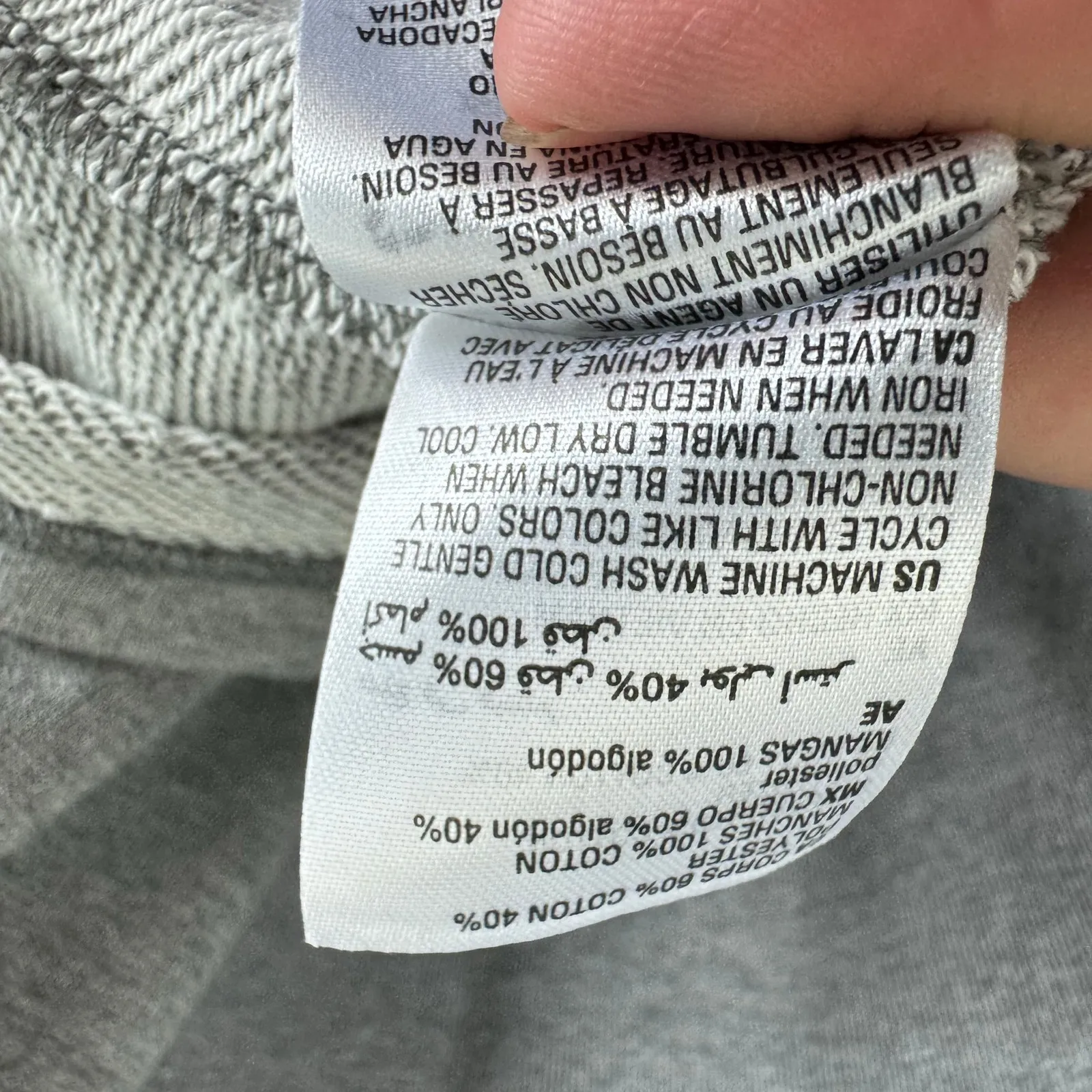 Charter‎ Club NWT Gray Short Sleeve Eyelet Sweatshirt Pullover Top Plus Size XXL - Image 7