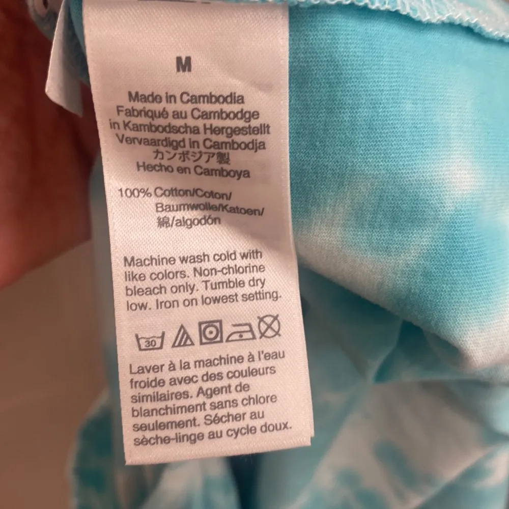 NWT JCrew Factory Cotton Tank Dress Sz M Blue Size M - Image 7