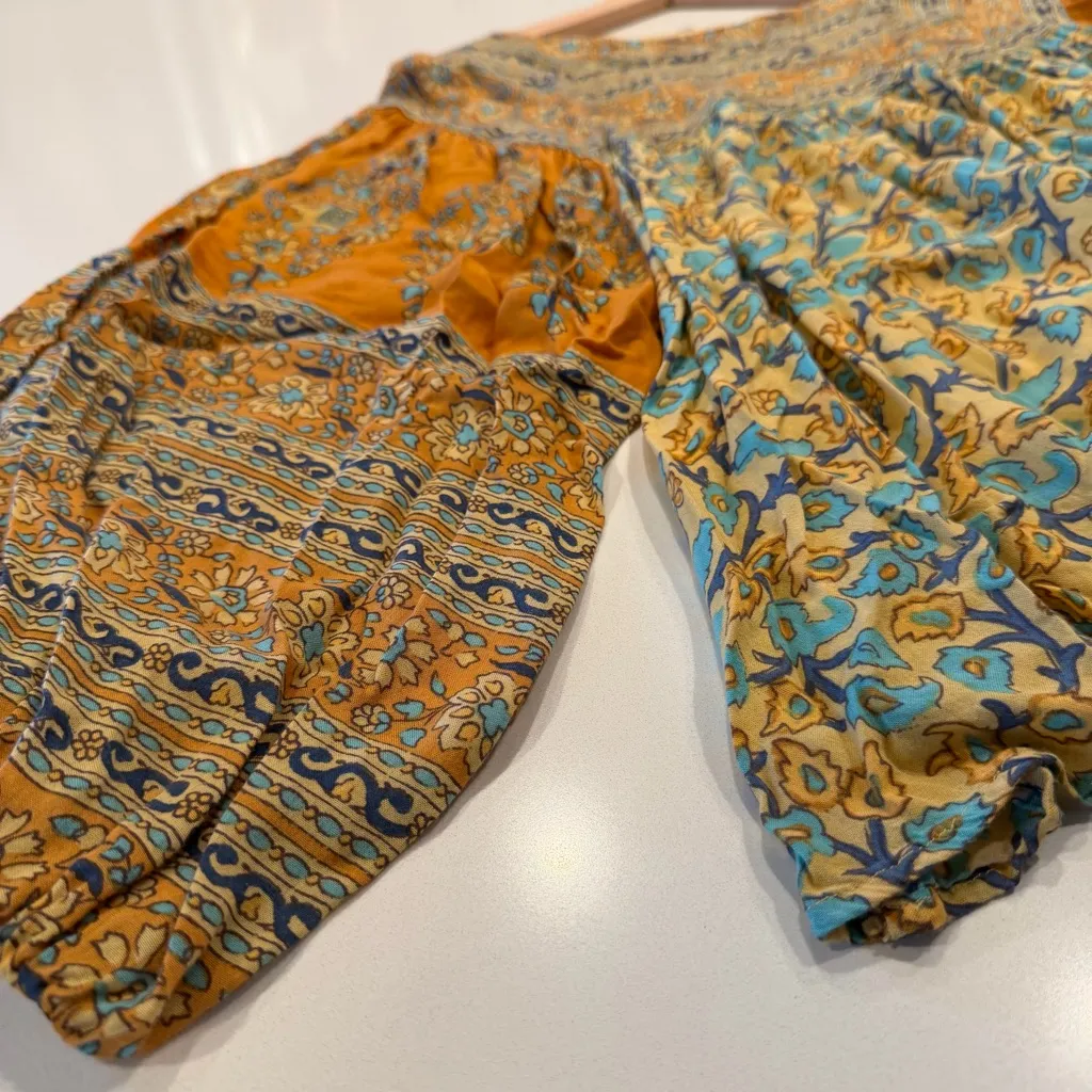 Spell & the Gypsy Delirium Boho Blouse Size Small Gold - Image 9