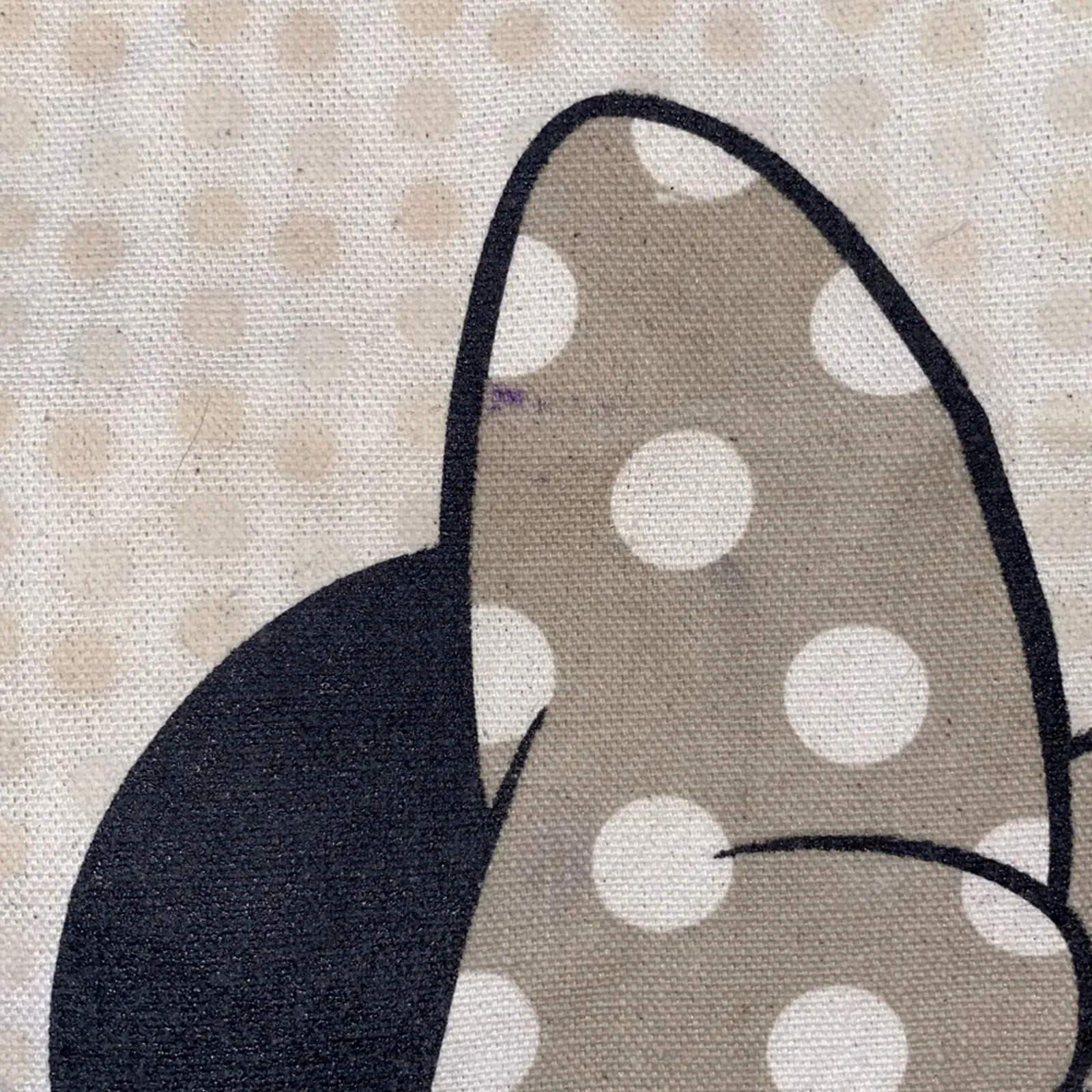 Del Sol x Minnie Mouse Color Change Canvas Tote Red - Image 4