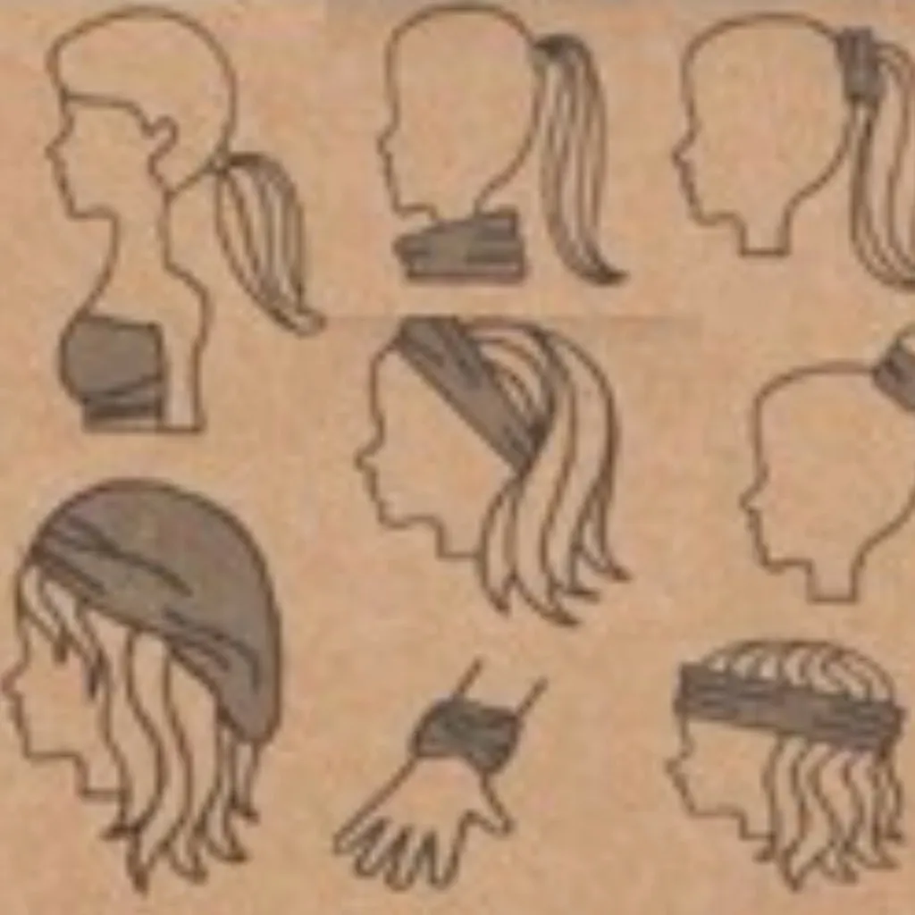 Wide Solid Color Headband - Image 3